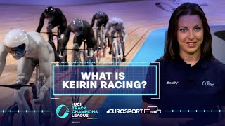 What is Keirin Racing? | 2021 UCI Track Champions League | Eurosport