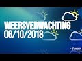 Weersverwachting 06/10/2018 (NWBNLX)