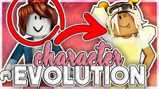 My Roblox Character Evolution 2016 2018