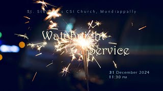 Watchnight Service Livestream | 31 December 2024