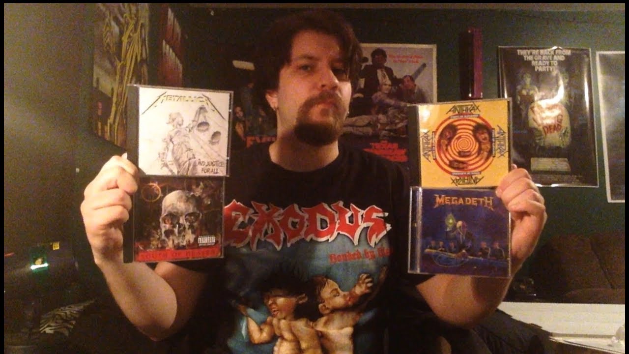 The "Big Four" Of Thrash Metal Part 4: Fourth Albums - YouTube