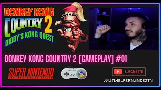 Donkey Kong Country 2 [Gameplay]  Parte #01 @SiniestroGamerTV