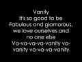 Lady Gaga- Vanity Lyrics