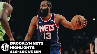 Brooklyn Nets Highlights vs. Minnesota Timberwolves | 12/3/21