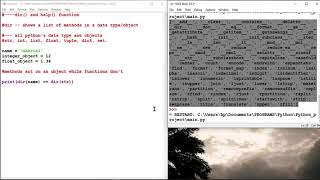 Python's help() and dir() funtion explained