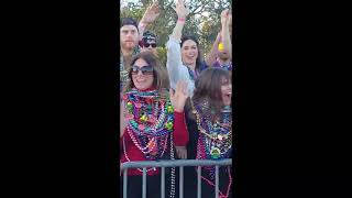 Bhadra Prabhu Chants Hare Krishna in Gasparilla Ratha-yatra and Onlookers Go Wild