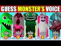 IMPOSSIBLE 🔊 Guess the Monster's Voice! | Playtown 2 + Garten of Banban 7 | Syringeon, Jumbo Josh