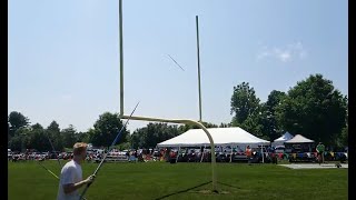 185 ft Javelin Throw