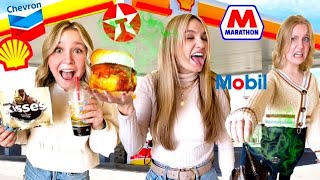 We ate Only GAS STATION FOOD for 24 HOURS!🤮 ***Bad Idea***