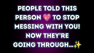 ✨Angels say Others have Warned this PERSON to STOP Bothering You… 💌 Angel Message