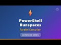 PowerShell Runspaces: Parallel Execution for Beginners | Advanced Tutorial