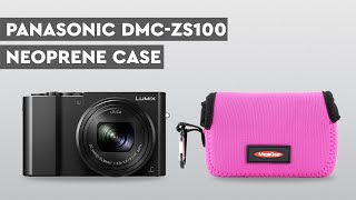 Panasonic Lumix DMC-ZS100 Ultra Light Neoprene Camera Case | MegaGear