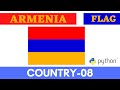 Armenia flag drawing using python | #code_gyani | #armenia