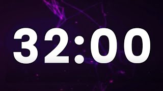 32 Minute Timer - 1920 Seconds Timer - Countdown - Clean And Simple [ELECTRIC]