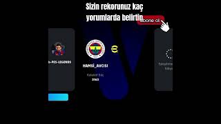 #efootball rekor kırdım #youtubeshorts #youtube #shorts #short #fifa #football #pes #efootball #fifa