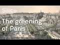 Evolution of green spaces in the French capital | SLICE