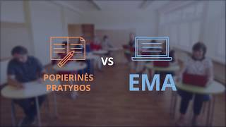 EMA vs Popierinės pratybos
