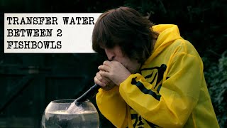 Transfer Water Between 2 Fishbowls Without Touching Them | Full Task | Taskmaster
