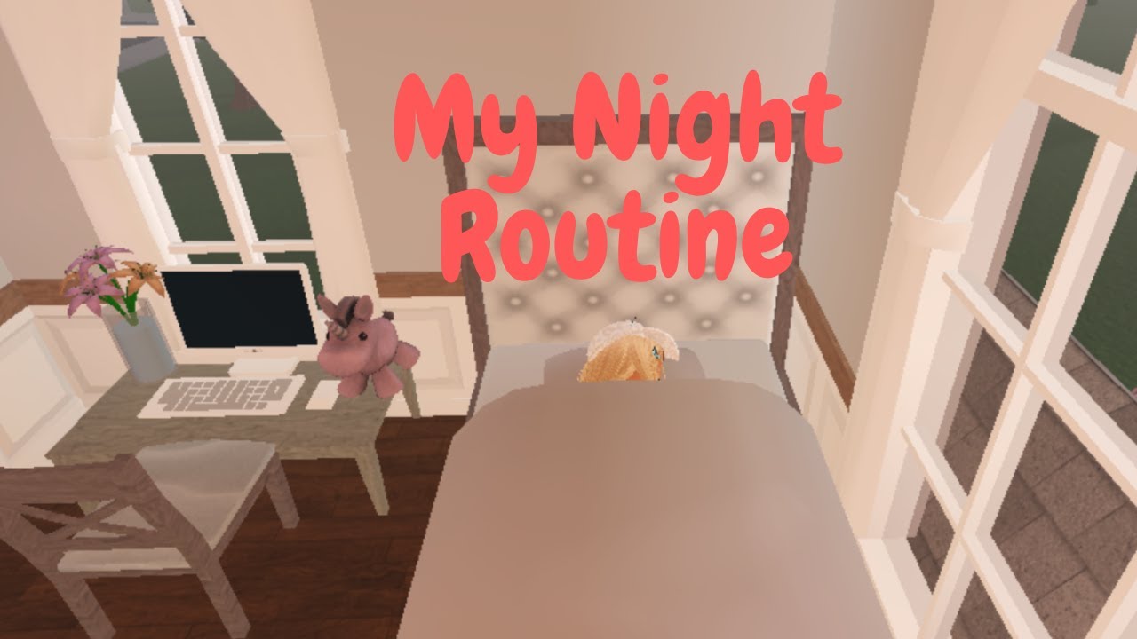 My Night Routine! (Roblox, Bloxburg) - YouTube