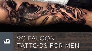 90 Falcon Tattoos For Men