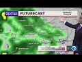 FORECAST: Overdue rain finally on the way Sunday and Monday