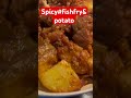 Fish fry #spicyfishcurry #food