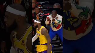 Uncle Shay hyping up LeBron James 😂 #shorts NBA