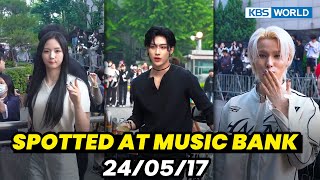 [4K](Spotted at Music Bank) aespa, ZEROBASEONE, tripleS 뮤직뱅크 출근길 20240517 | KBS WORLDTV