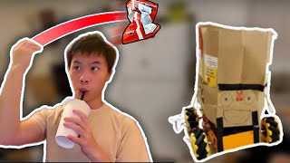 AUTOMATIC Moving Robot Trash Can (YOU CAN'T MISS)