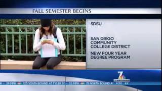KNSD-SD: Fall Semester Begins