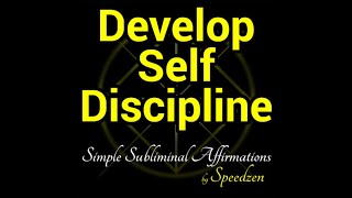 Develop Self-Discipline (subliminal affirmations) [binaural beats]