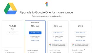 How to Buy more Google Storage | Google Drive | Google One