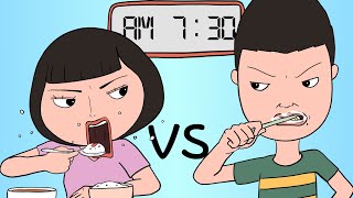 [동충하초] 아침에 일어나면 아침먼저 VS 양치먼저