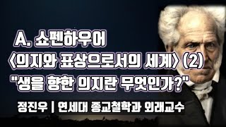 A. 쇼펜하우어 [의지와 표상으로서의 세계](2) \