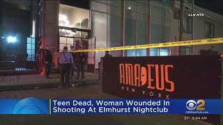 Man shot to death, woman injured outside Queens nightclub
