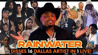 Mo3"s Manager Rainwater Disses 16 Dallas Artist In 1 Live! (MUST WATCH) #dallas #mo3 #texas