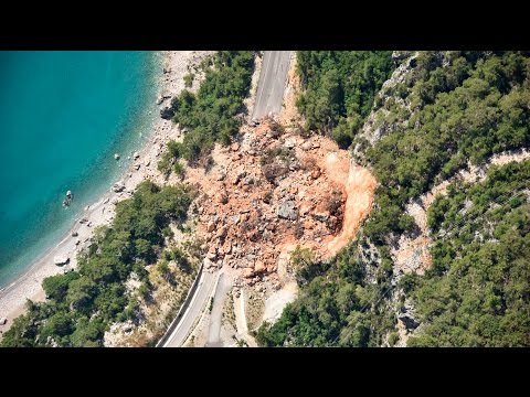 What season do Landslides occur?