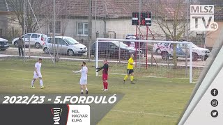 Iváncsa KSE - Budafoki MTE | 1-2 (1-0) | Magyar Kupa | 5. forduló | MLSZTV