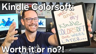 A Week with the Kindle Colorsoft: The Good, the Bad, and the Colorful.  A Kindle Colorsoft review.