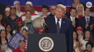 At rally, Trump announces posthumous Medal of Freedom award to 9/11 hero Welles Crowther