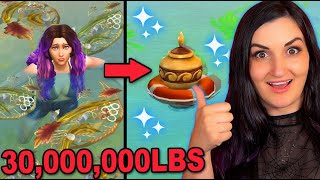 Cleaning 30 MILLION Pounds Of Trash Out Of The Ocean ...in The Sims 4 Until My Sim Dies