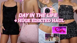 College day in my life + huge EDIKTED HAUL