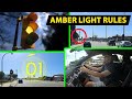 DON'T STOP on AMBER (Yellow) Traffic Light (Rule for DRIVING TEST  in Australia)