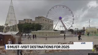 Must-visit travel destinations for 2025