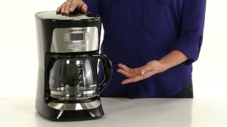 Black + Decker 12-Cup* Programmable Coffee Maker