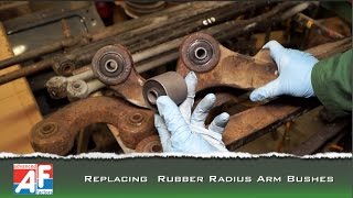 Replacing Radius Arm Bushes for OEM (Not Poly bushes) - Defender RRC and Discovery 1.