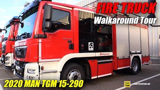 2020 MAN TGM 15-290 Fire Truck by Schlingmann - Exterior Walkaround