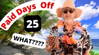 D4W Part 2 Work Schedules and Paid Time Off