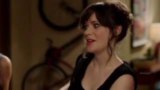 New Girl: Jess \u0026 Nick 1x01 #8 (Nick sees Jess wearing the dress)