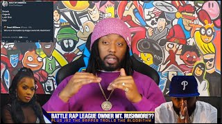 JAZ THE RAPPER TROLLS THE ALGORITHM + BATTLE RAP LEAGUE OWNER MT. RUSHMORE  + URL NEXUS PREDICTIONS!